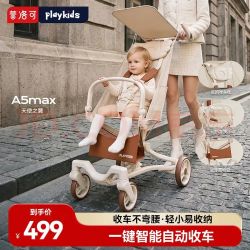 普洛可 A5旅行遛娃轻便婴儿推车可折叠登飞机火车儿童胶囊口袋推车 潘多拉 （赠靠背板）