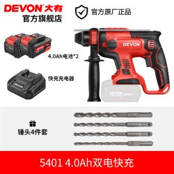 大有 5401 无刷锂电锤 双电快充