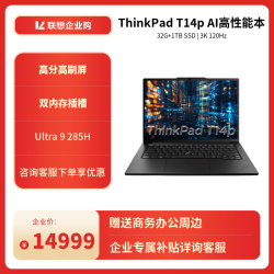 ThinkPad T14p 2025（Ultra 9 285H/32G/1T/3K）