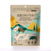 1号牧场 高蛋白风干牛肉 原味 618g 散装