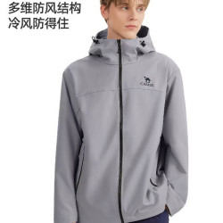 骆驼 [岩壳Evo]骆驼户外软壳衣外套男2026秋季防风夹克运动登山服女