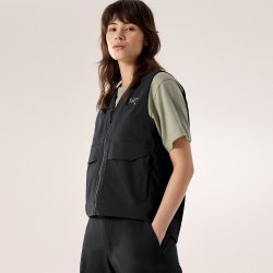 始祖鸟 SONII UTILITY VEST 防风 女子 软壳背心