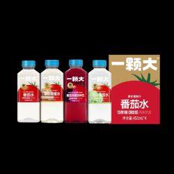 一颗大 100%NFC瓶装番茄汁450ml*4瓶