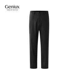 Geniux男士商务裤子直筒休闲裤通勤软壳长裤春秋