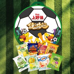 上好佳 足球佳油包休闲薯条薯片307g
