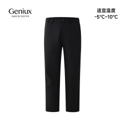 男士直筒软壳休闲裤夹棉裤子加厚棉裤外穿冬季