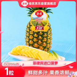 佳农 菲律宾菠萝1粒装 凤梨 果重700g起 生鲜水果源头直发