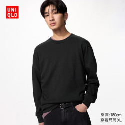 优衣库 【柔软亲肤】圆领/长袖T恤 男女款 479783