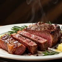 上次卖爆、GB2707真原切！：鲜京采 2.5cm厚切眼肉牛排 净重1kg 袋装