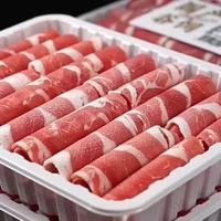 GB2707真原切！：大伊&牛鲜尊 山东黄牛牛肉卷净重3斤