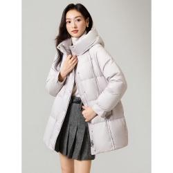 安娜蔻 女款中长款羽绒服 KWFD032179071