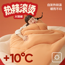 网易严选 7A超柔抗菌火锅被 冬被二合一被 2*2.3m 8.6斤