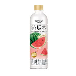 三得利 沁瓜水 果味饮料 550ml*15瓶整箱 西瓜味饮料 整箱