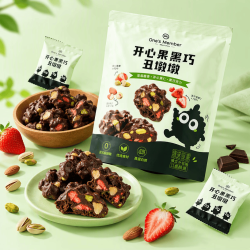 1号会员店 开心果黑巧丑墩墩 200g