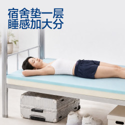 网易严选 Y05升级款 记忆棉可折叠深睡床垫 0.9*190（宿舍推荐）