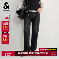 杰克琼斯 226332026 莱卡宽松直筒 深灰牛仔 W32/L32 男士牛仔裤