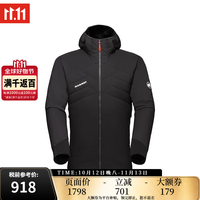 猛犸象 男女保暖连帽棉服羽绒服户外夹克外套上衣 1013-02150-男 棉服-00189-黑拼接黑灰-Rime Light IN Flex XL