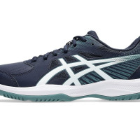 ASICS 男式 Court Slide 4 运动鞋, 午夜白