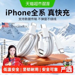 JIYAOYAO 适用iPhone18/17数据线16promax苹果15/14充电线11/XR快充手机线