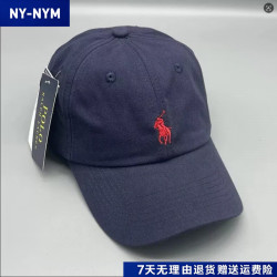 NY-NYM 拉夫劳伦小马标棒球帽男女经典 Polo 鸭舌帽
