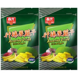 春光 食品 海南特产 果干 原果脱水烘干 什锦果蔬干250g