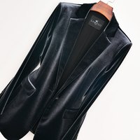 SAMASII 莎玛施 女士金丝绒西装 SMSX1802-2