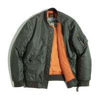 移动端：马登 工装 美式空中MA1飞行员夹克棉服短款棉衣加厚棒球服外套男冬