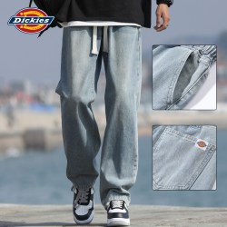 Dickies 复古牛仔裤男士2026春秋季新款美式宽松直筒阔腿休闲裤子