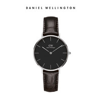 Daniel Wellington DW女士手表流金皮质石英腕表 DW182