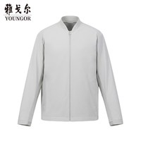 移动端：雅戈尔 男士春春季新款棒球领单夹克官方商务休闲通勤百搭户外外套