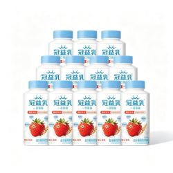 蒙牛 低温酸奶燕麦草莓味250g*12瓶