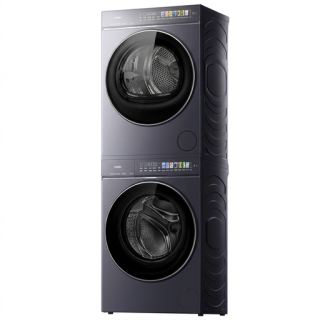 新品尝鲜：海尔 云溪5.0系列XQG100-BLEG7AD5U1+GA100-SZTQ7AD5U1 热泵洗烘套装