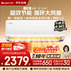 格力 空调 1.5匹 云佳pro 新一级能效 变频冷暖 双排铜管内机卧室空调挂机家电京东自营云佳Pro 1.5匹