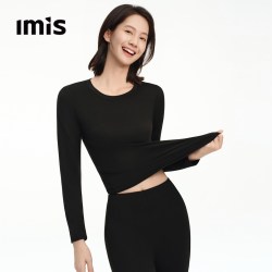 爱美丽 轻暖远红外发热保暖内衣女套装3A抗菌