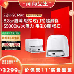 石头 P20 Max 自动集尘洗烘一体机