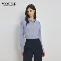 移动端、88VIP：SCOFIELD 女装高智感通勤衬衫正肩刺绣LOGO秋冬