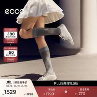 ecco 健步TR系列840113 复古休闲德训鞋 冰白色 37
