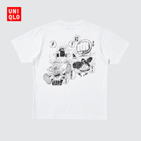 优衣库 漫画UT集英社创立100周年ONE PIECE短袖T恤 白色 2XL
