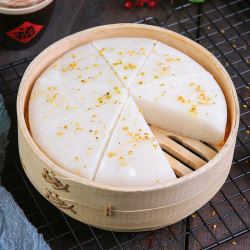 阿诺 白糖桂花糕300g*1袋 蒸类点心