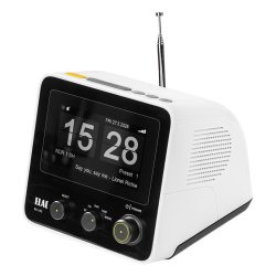 ELAC 8月新品丨德国意力ELAC RD 100闹钟收音机复古蓝牙环绕音箱纪念款