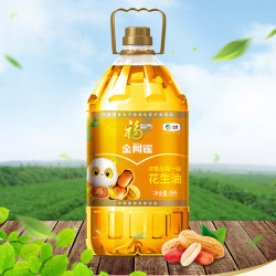 福临门 金阙谣 食用油 浓香压榨一级 浓香花生油5L