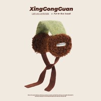 移动端：型公馆 保暖耳罩系带冬耳包毛绒耳帽耳暖耳朵罩女护耳套防寒耳捂子