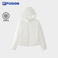 移动端：斐乐 FUSION斐乐潮牌休闲简约棉服26冬新款女子时尚修身连帽外套