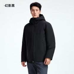 骆驼 [鹅绒]骆驼旅行家男装户外羽绒服冬季外套防泼水男款登山连帽保暖