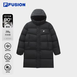 FILA FUSION 斐乐舒芙蕾羽绒服丨FILA FUSION中长款2026冬季新款鹅绒外套男女