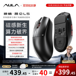 狼蛛 昆仑L5电磁微动鼠标