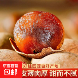 京喜 广西桂圆龙眼肉大桂圆莆田特产玉林特产桂圆干壳薄肉厚香甜干桂圆 100克