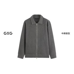 GXG 中廓翻领全拉链外套