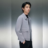 GXG 翻领短大衣外套