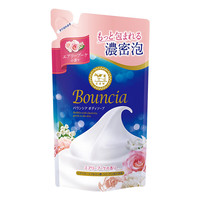 牛乳石硷 碱COW日本进口玫瑰花香沐浴露替换装360ml浓密泡沫玻尿酸保湿滋润